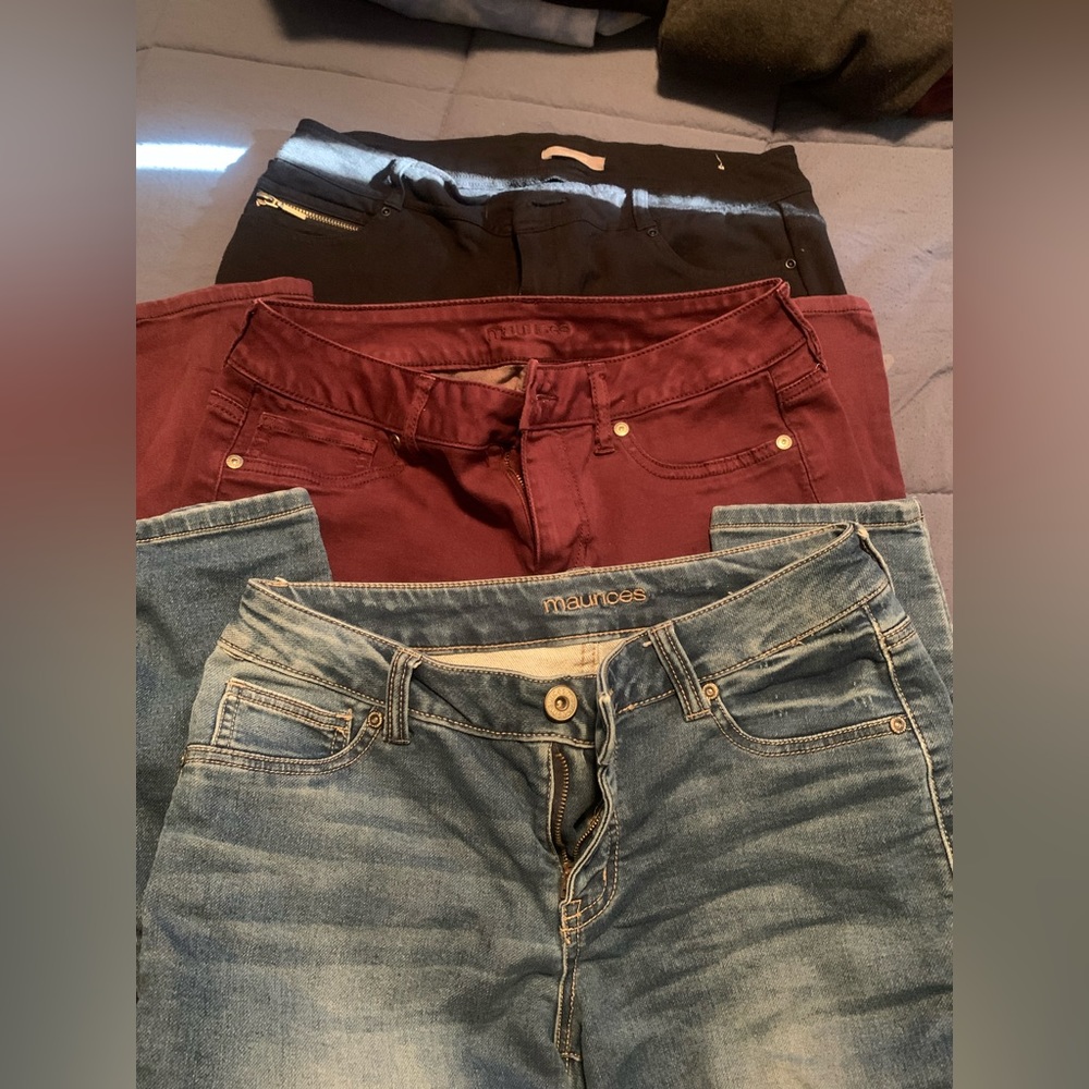 Maurices 3 Pairs of Jeggings